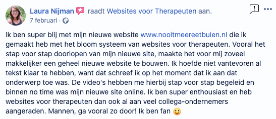 Bloom aanbeveling 7